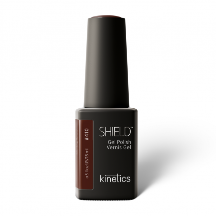 Kinetics Shield Kalıcı Oje Alluring Brown 410 (15ml)