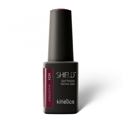 Kinetics Shield Kalıcı Oje Signature Wine 224 (15ml)